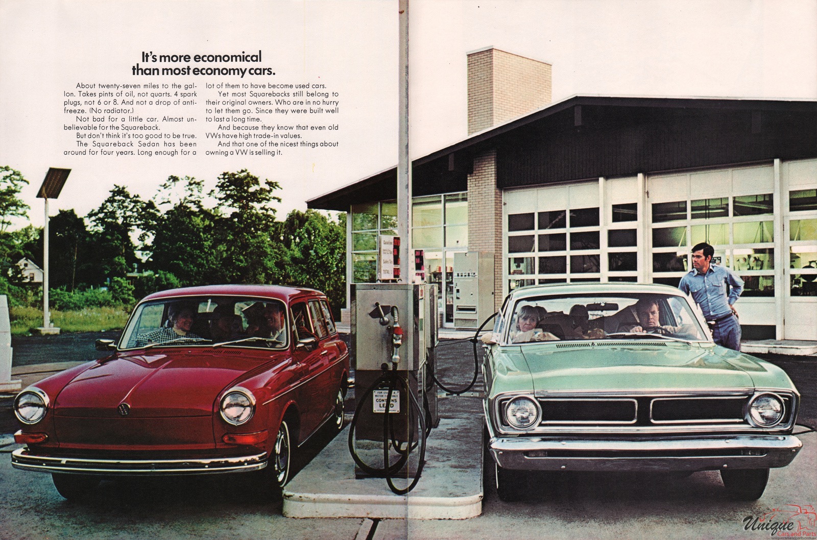 1970 Volkswagen Squareback Brochure Page 10